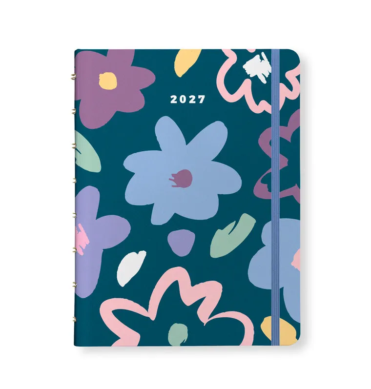 filofax-ultimate-life-companion-planner-a5-bloom-deep-teal-2027 image 1