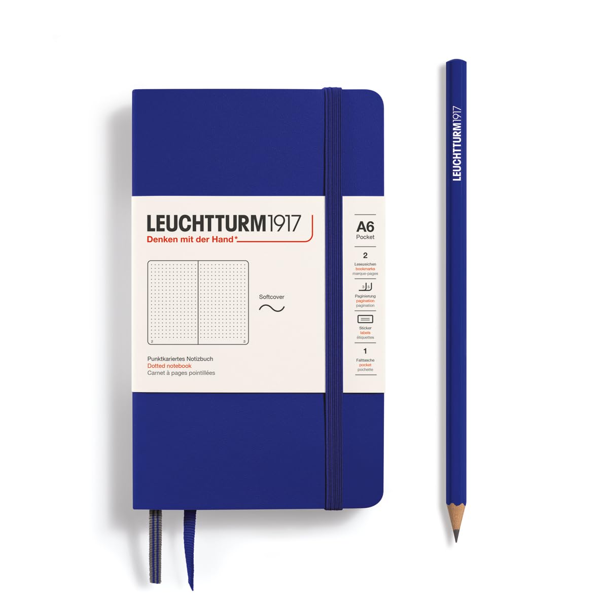 leuchtturm1917-notizbuch-pocket-a6-softcover-dotted-schwarz image 8