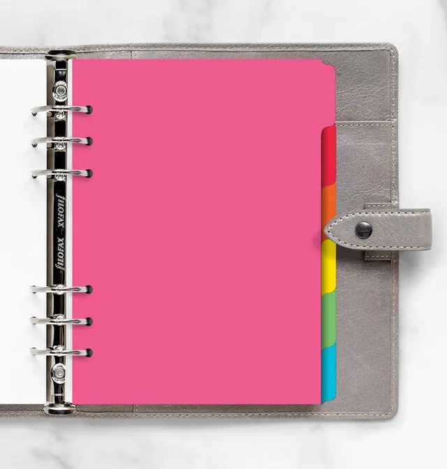 filofax-6er-blanko-trennbl-tter-bright-a5 image 1