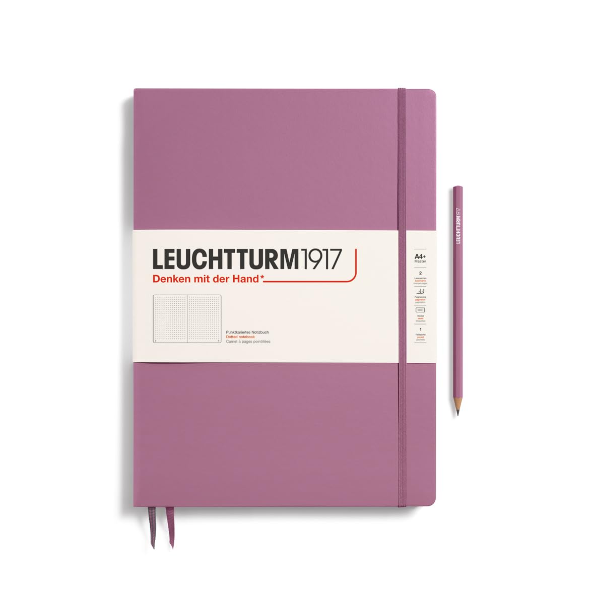 leuchtturm1917-368144-notizbuch-master-slim-a4-hardcover-kariert-rising-sun image 3