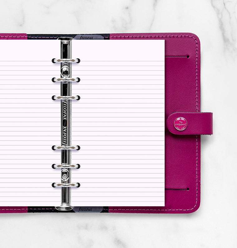 filofax-notizpapier-personal-lavendel-liniert-20-blatt image 2