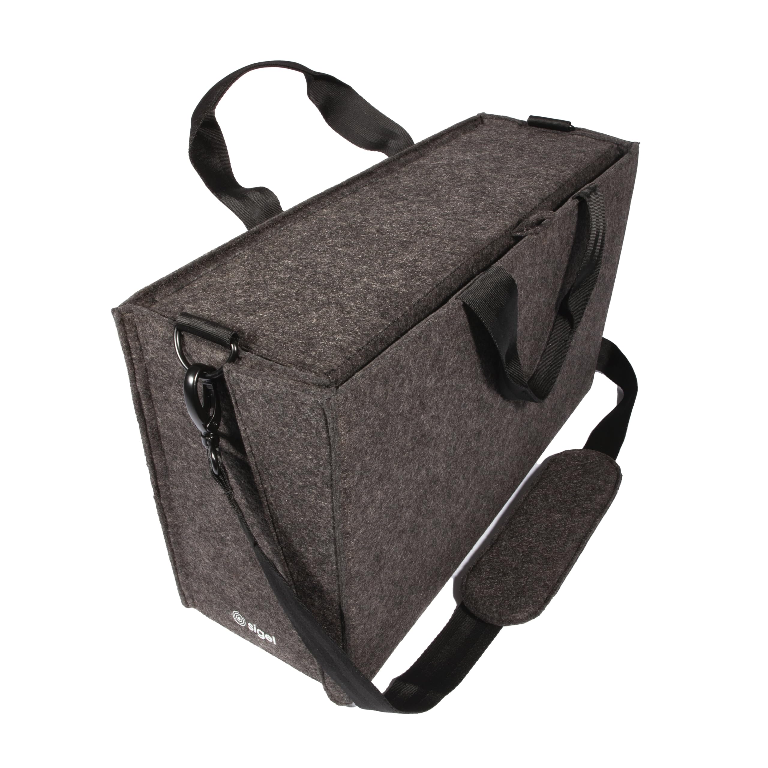 sigel-desk-sharing-bag-2in1-dunkelgrau-laptoptasche-bis-16-zoll image 1