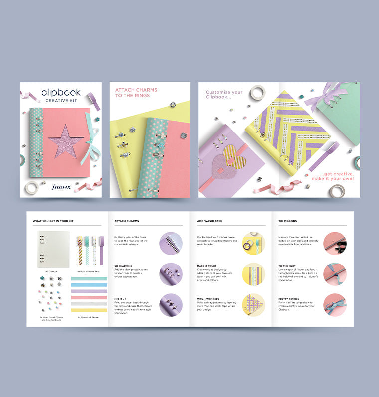 filofax-clipbook-a5-creative-kit-bastel-set image 4
