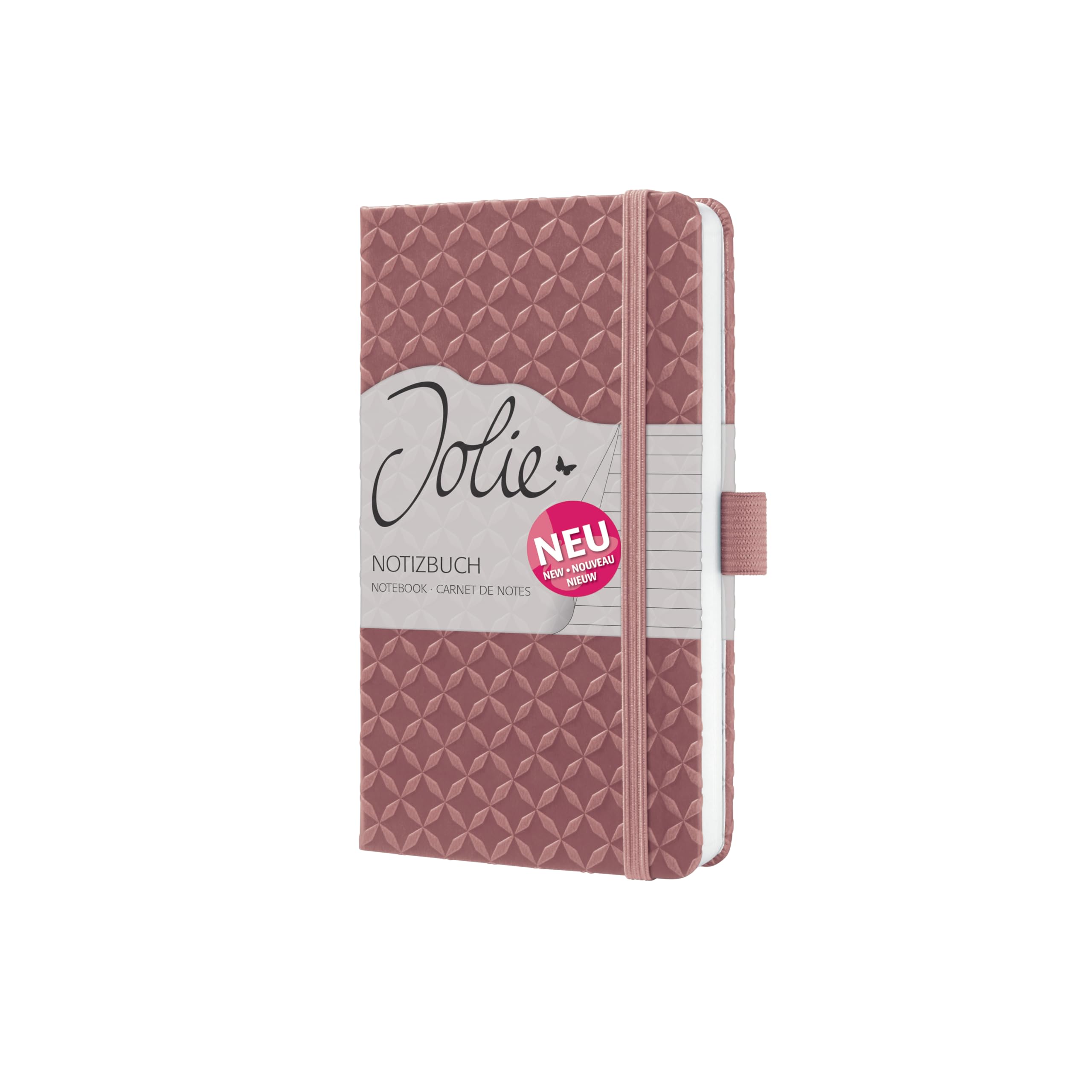 sigel-jolie-notizbuch-a6-liniert-hardcover-dunkelrot image 5
