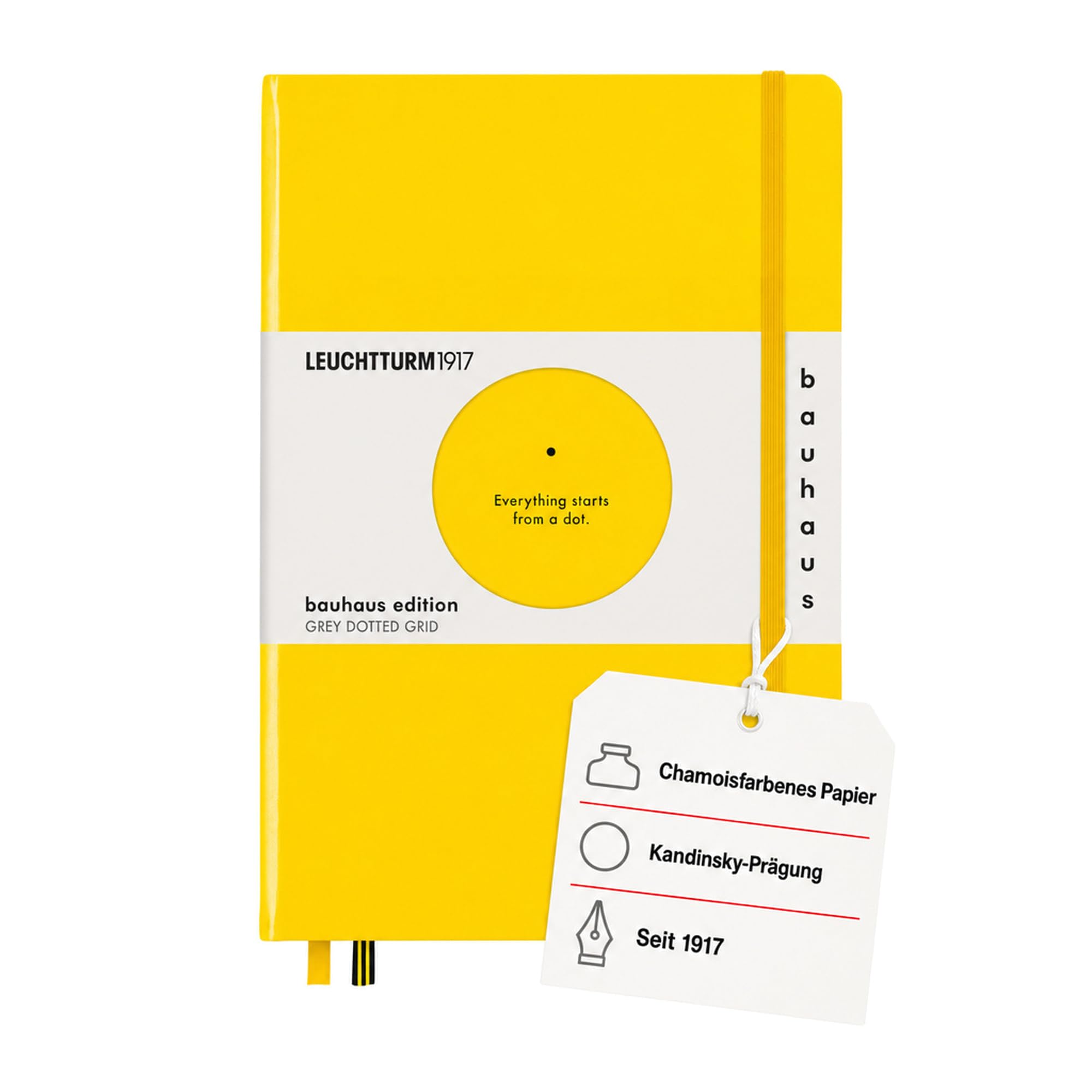 leuchtturm1917-bauhaus-edition-notizbuch-a5-hardcover-dotted-schwarz image 6