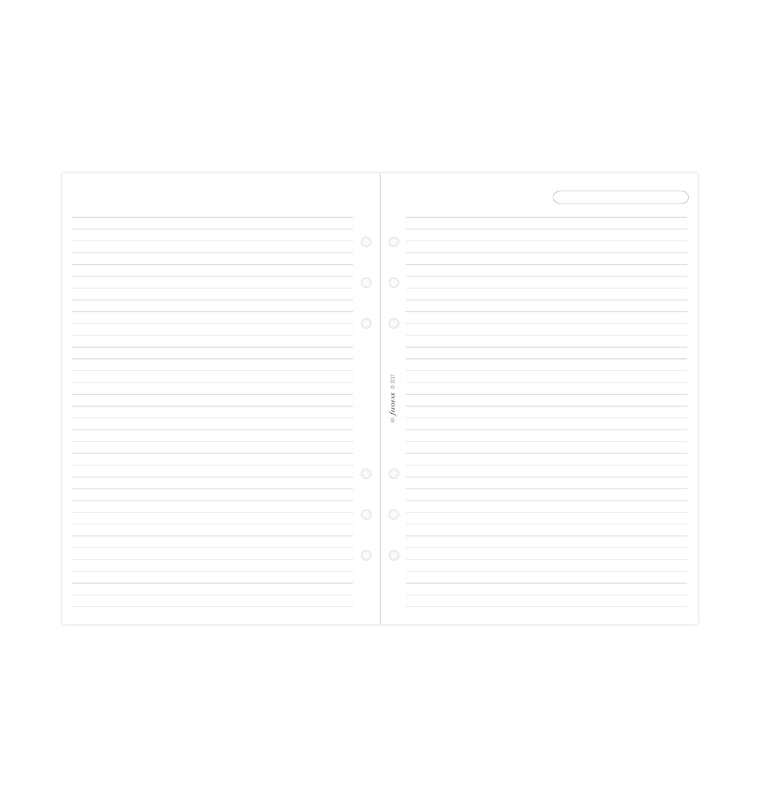filofax-notizpapier-wei-liniert-a5-20-blatt-nachf-llung image 4