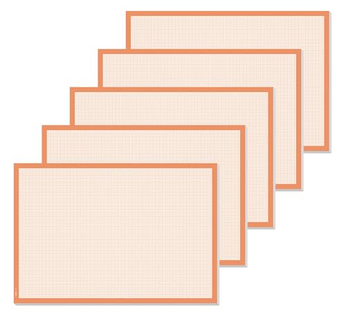 sigel-millimeterpapier-block-din-a2-5er-set-30-blatt-orange image 7
