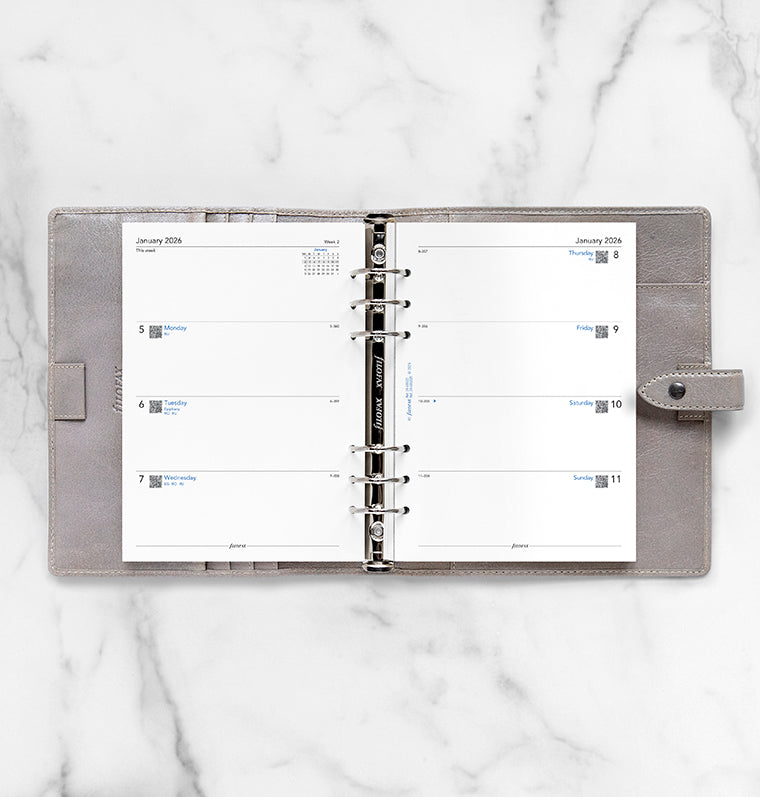 filofax-kalendereinlage-1-woche-2-seiten-englisch-a5-2026 image 3
