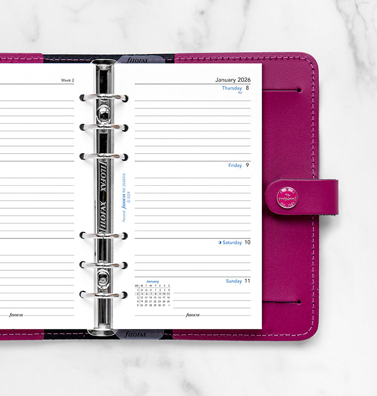 filofax-kalendereinlage-personal-2026-englisch-1-woche-2-seiten image 2
