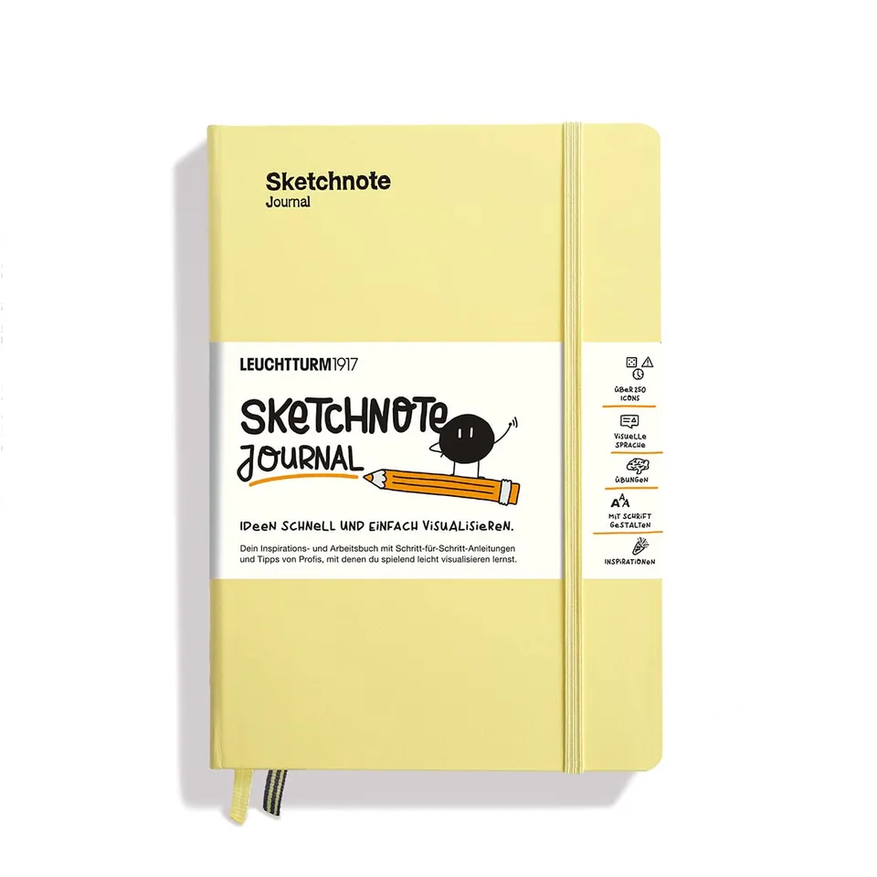 leuchtturm1917-sketchnote-journal-a5-notizbuch-deutsch-vanille image 1