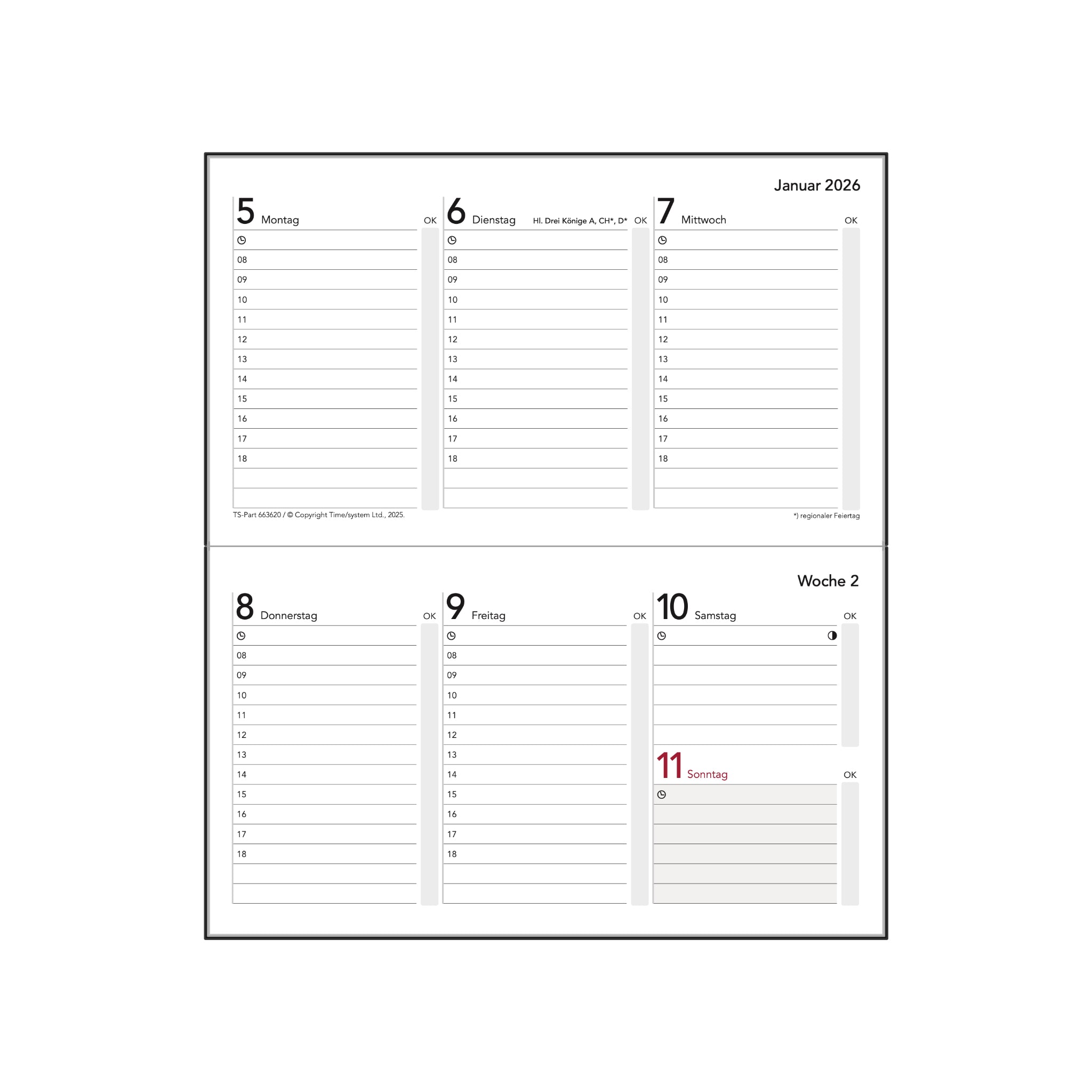 time-system-cal-pocket-vogue-jahresinhalt-2026-taschenkalender-16-x-9-cm image 3