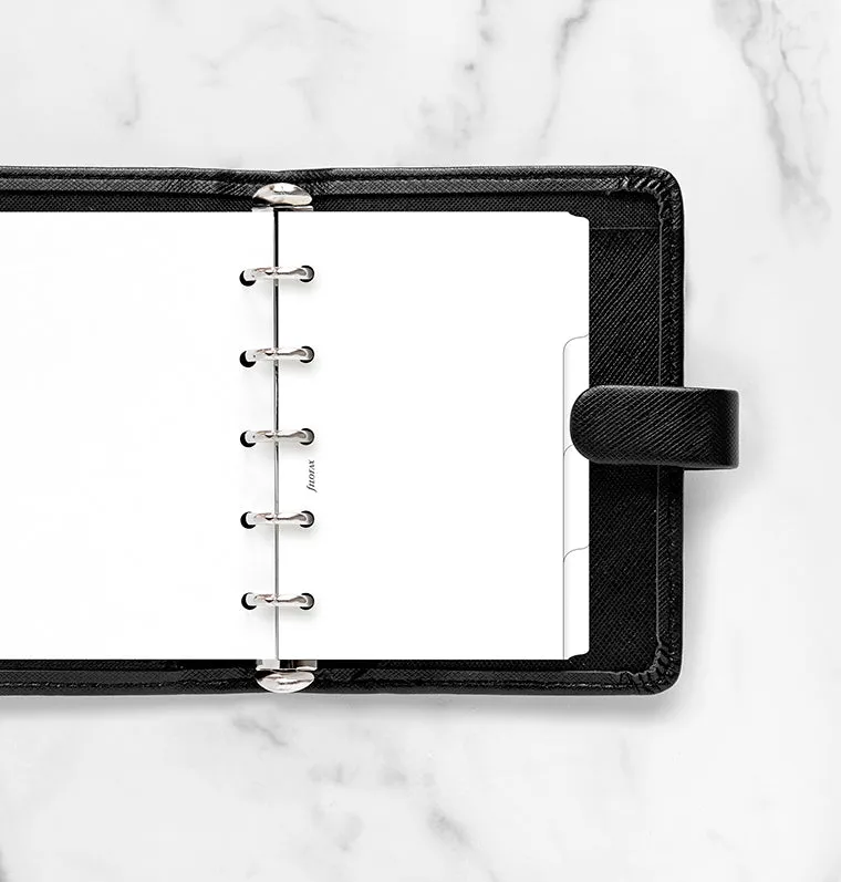 filofax-trennbl-tter-wei-mini-4-register-tabs-unbedruckt image 1