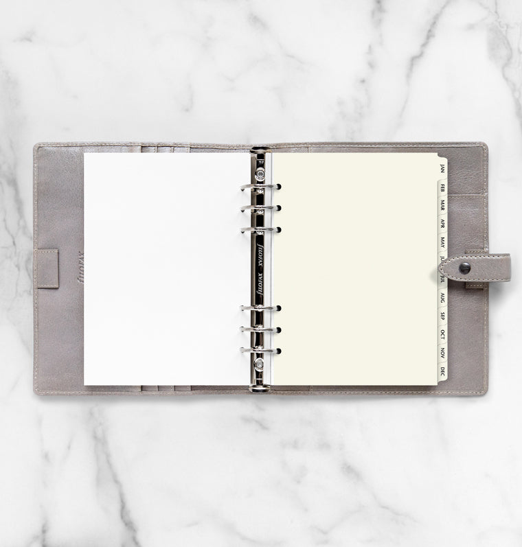 filofax-monatsregister-januar-dezember-cream-einlage-a5 image 4