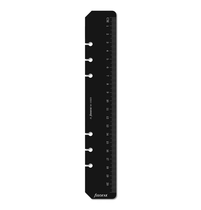 filofax-lineal-lesezeichen-schwarz-a5-organiser-zubeh-r image 1