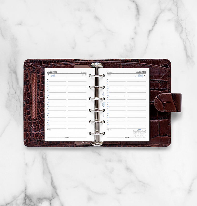 filofax-kalendereinlage-1-tag-1-seite-franz-sisch-akademisch-pocket-2026-2027 image 3
