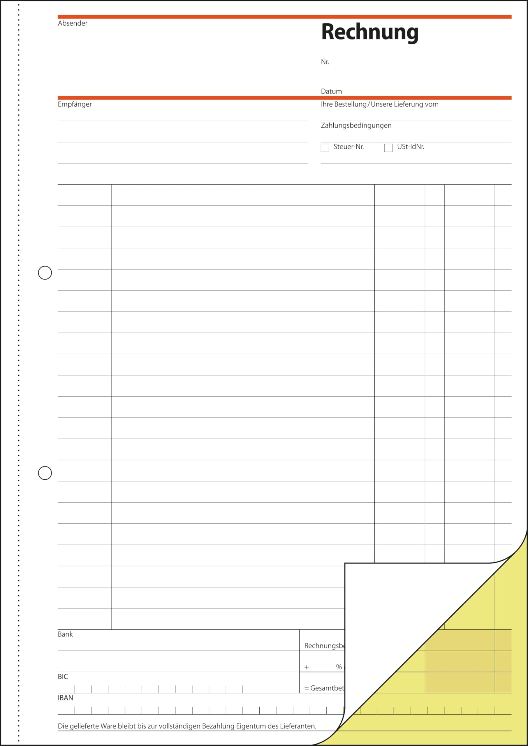 sigel-rechnungsblock-a4-selbstdurchschreibend-2x40-blatt image 3