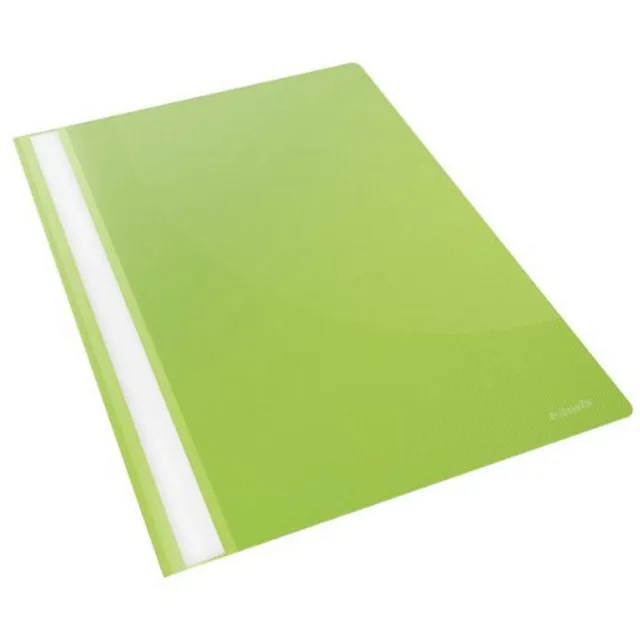 esselte-vivida-schnellhefter-a4-mit-sichtdeckel-25er-pack-gr-n image 1