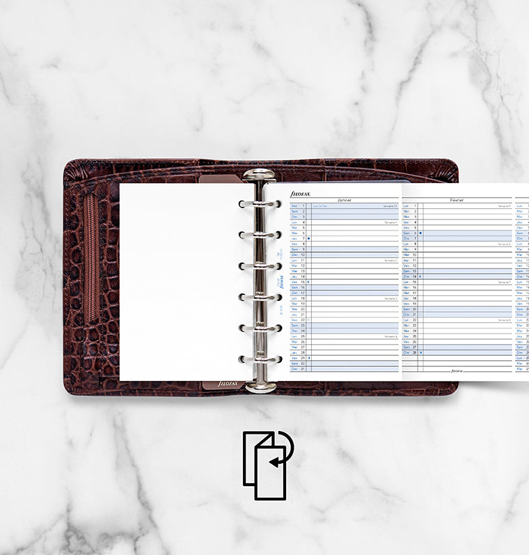 filofax-jahresplaner-franz-sisch-pocket-2027-leporello-zum-ausklappen image 3