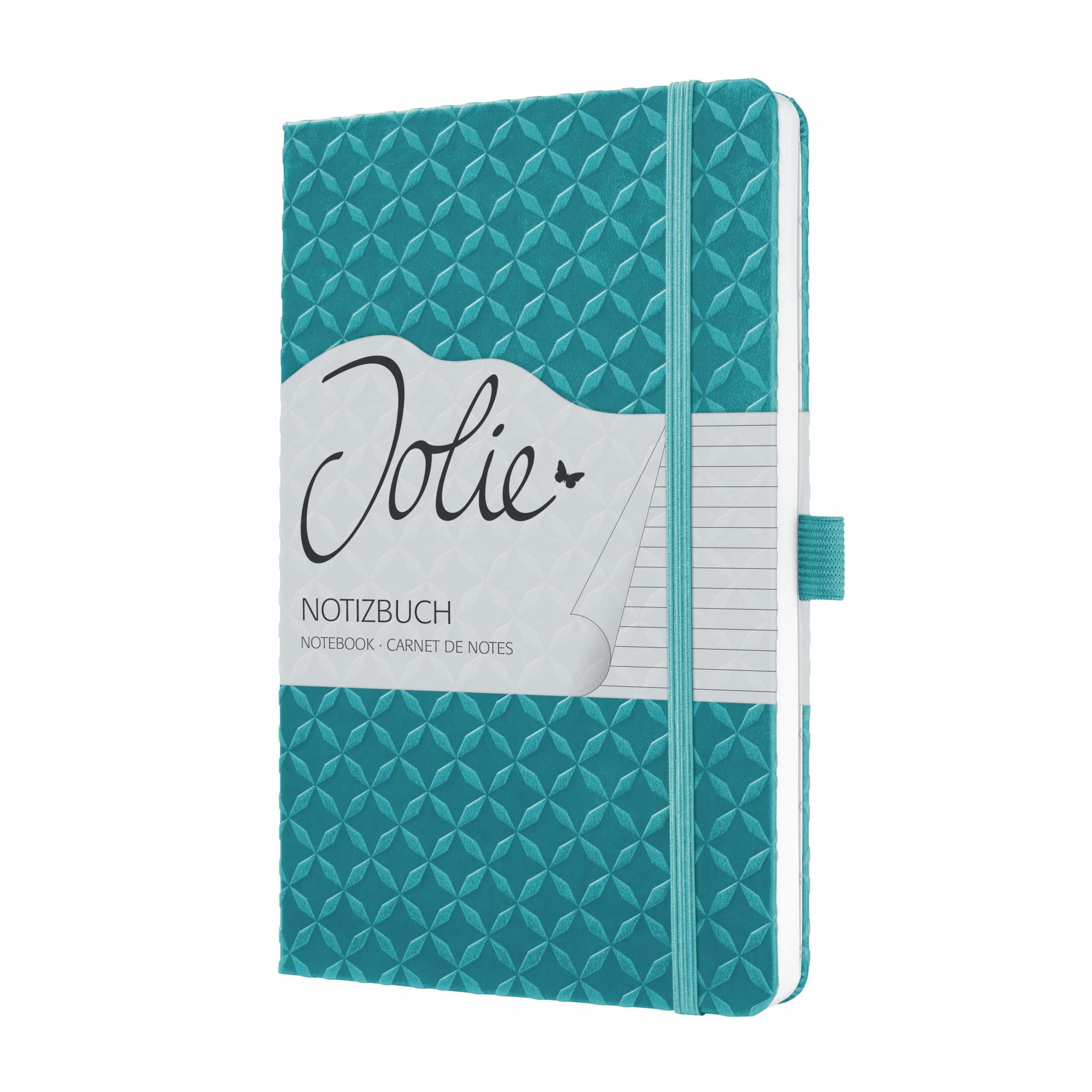 sigel-notizbuch-jolie-a5-liniert-tagebuch-t-rkis-hardcover image 6