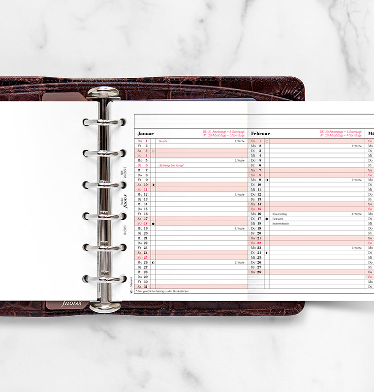 filofax-jahresplaner-deutsch-pocket-2026-professional image 2