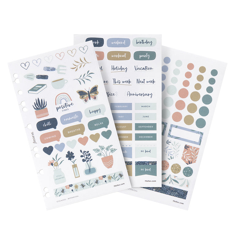 filofax-botanical-sticker-set-wiederverwendbar-f-r-personal-a5-a4 image 1