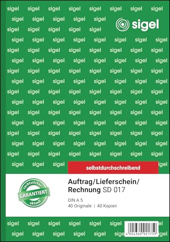 sigel-kombinationsbuch-auftrag-lieferschein-rechnung-a5-selbstdurchschreibend image 7