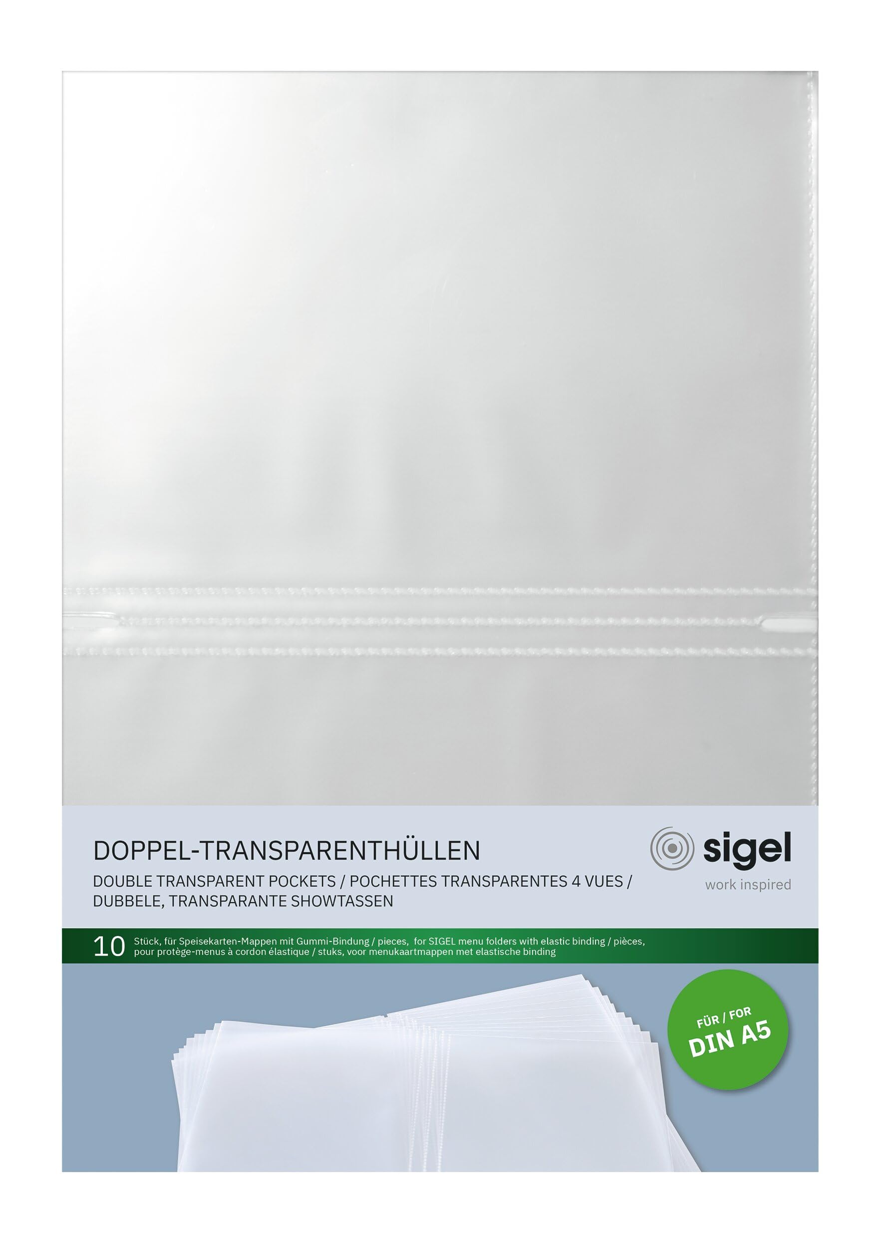 sigel-doppel-transparenth-llen-a5-f-r-speisekartenmappe-10-st-ck-70-m image 1