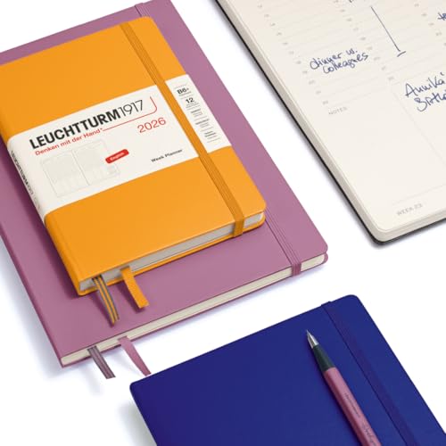 leuchtturm1917-wochenplaner-medium-a5-2026-spring-leaf-englisch image 4