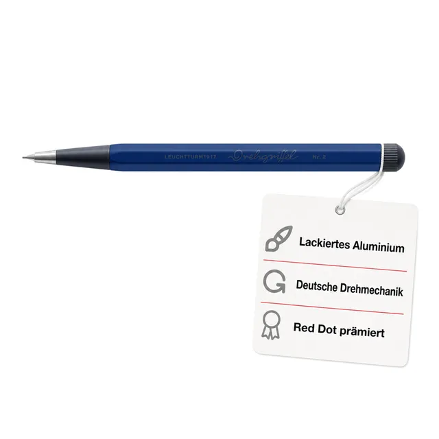 leuchtturm1917-drehgriffel-nr-2-druckbleistift-0-7-mm-drehmechanik-metall image 1
