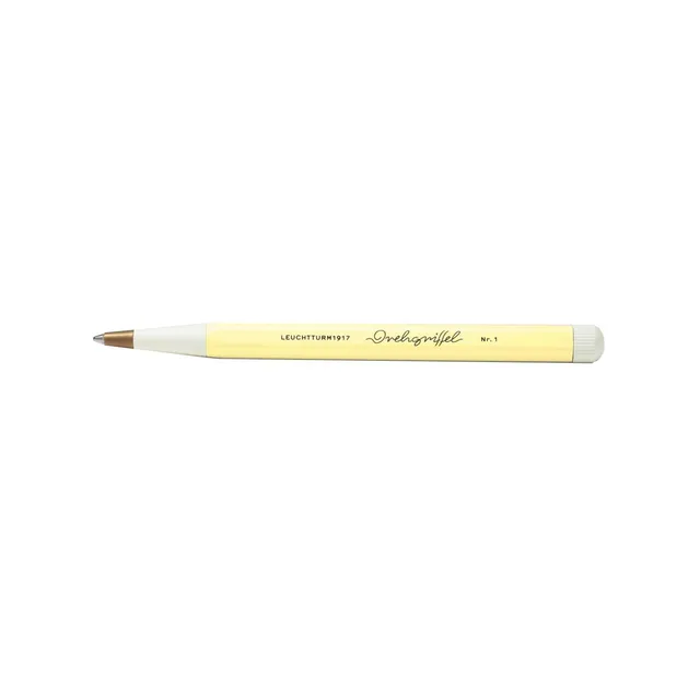 leuchtturm1917-drehgriffel-nr-1-gelstift-vanilla-schwarze-tinte image 1