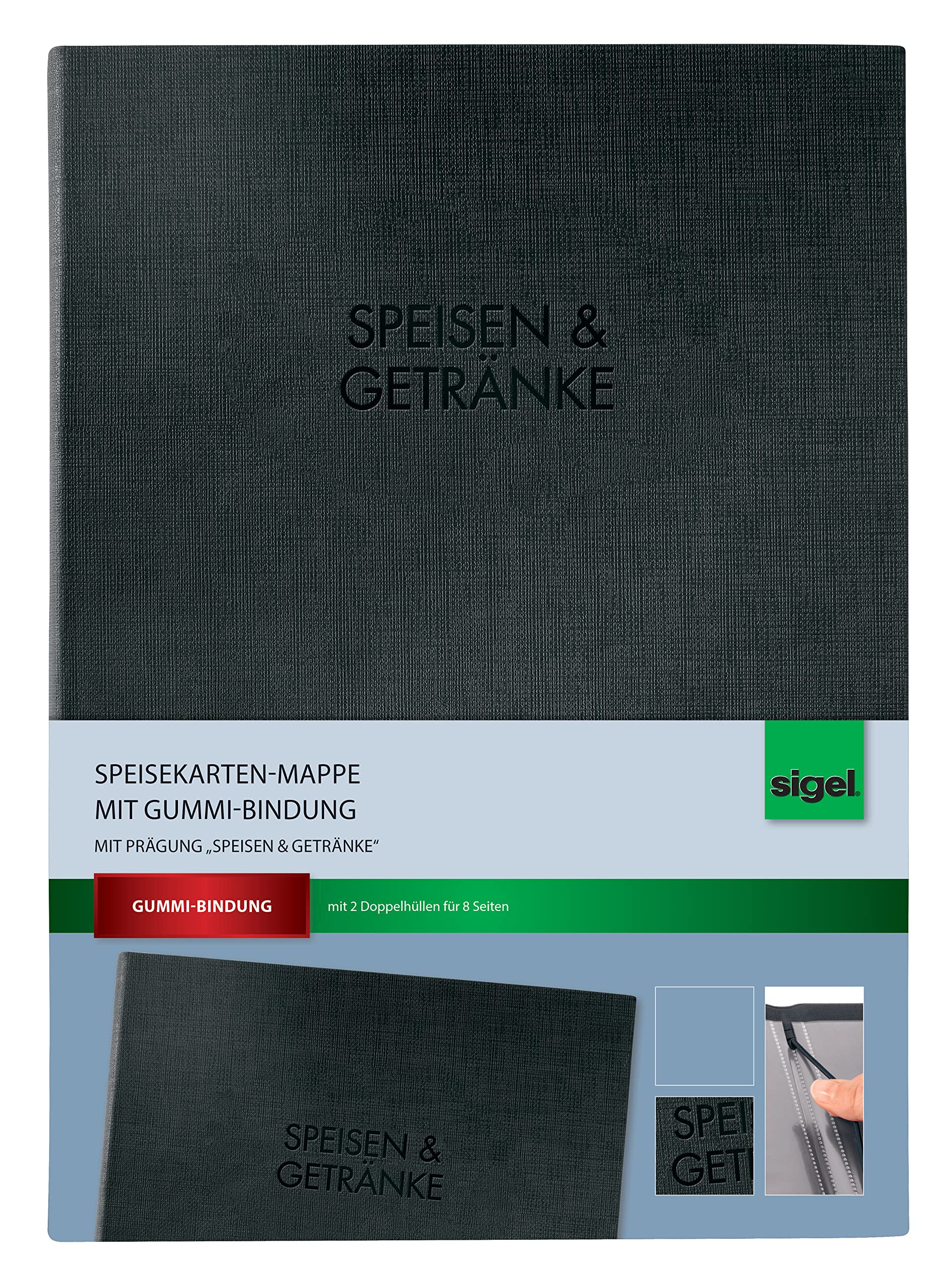 sigel-sm111-5-speisekarten-mappen-a4-mit-gummi-bindung-schwarz-5er-pack image 8