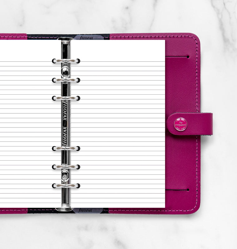 filofax-notizpapier-wei-liniert-personal-20-blatt image 2