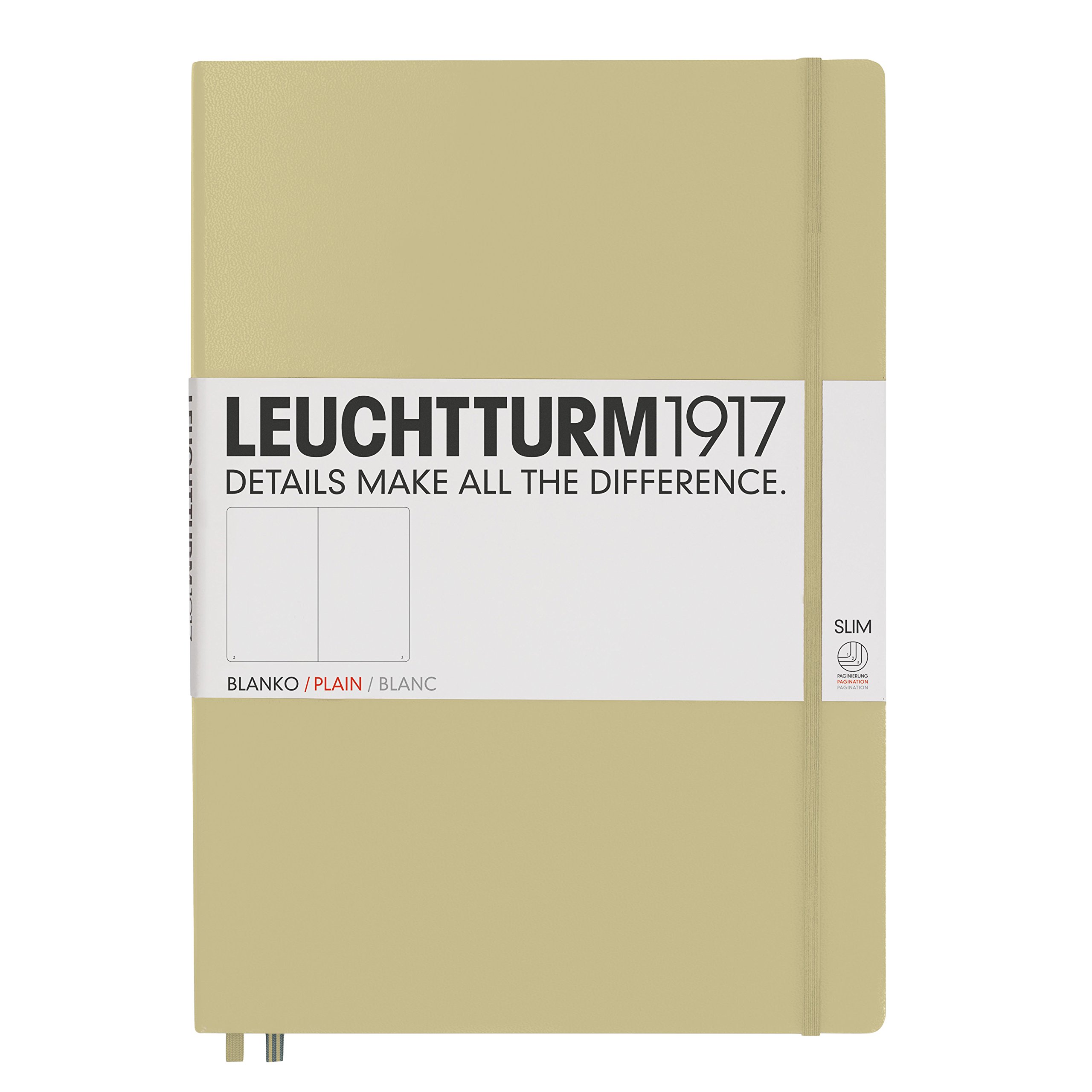 leuchtturm1917-notizbuch-master-slim-a4-hardcover-blanko-schwarz image 7