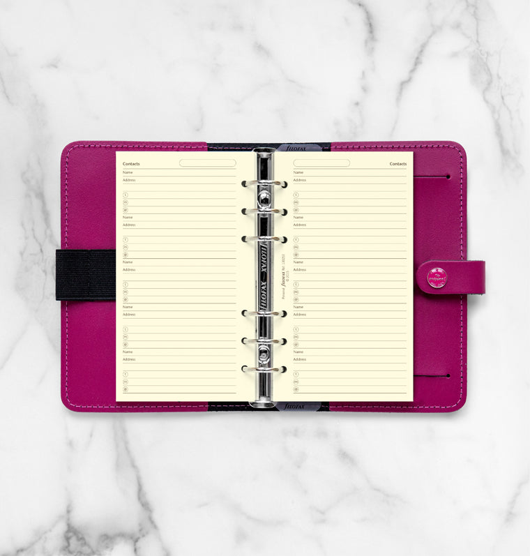 filofax-kontakte-cotton-cream-personal-adress-einlage image 3