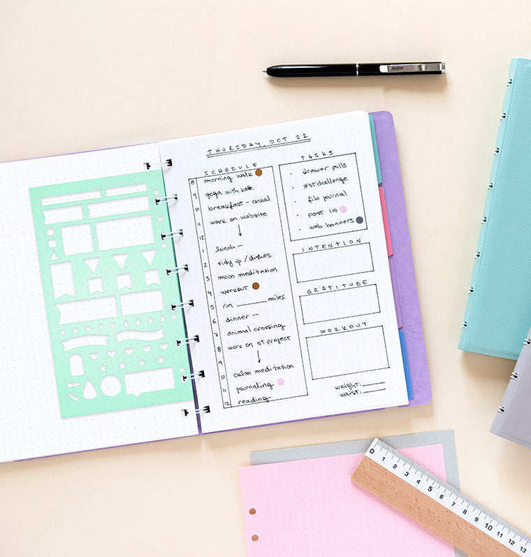 filofax-planungs-schablone-f-r-a5-personal-bujo-planung image 4