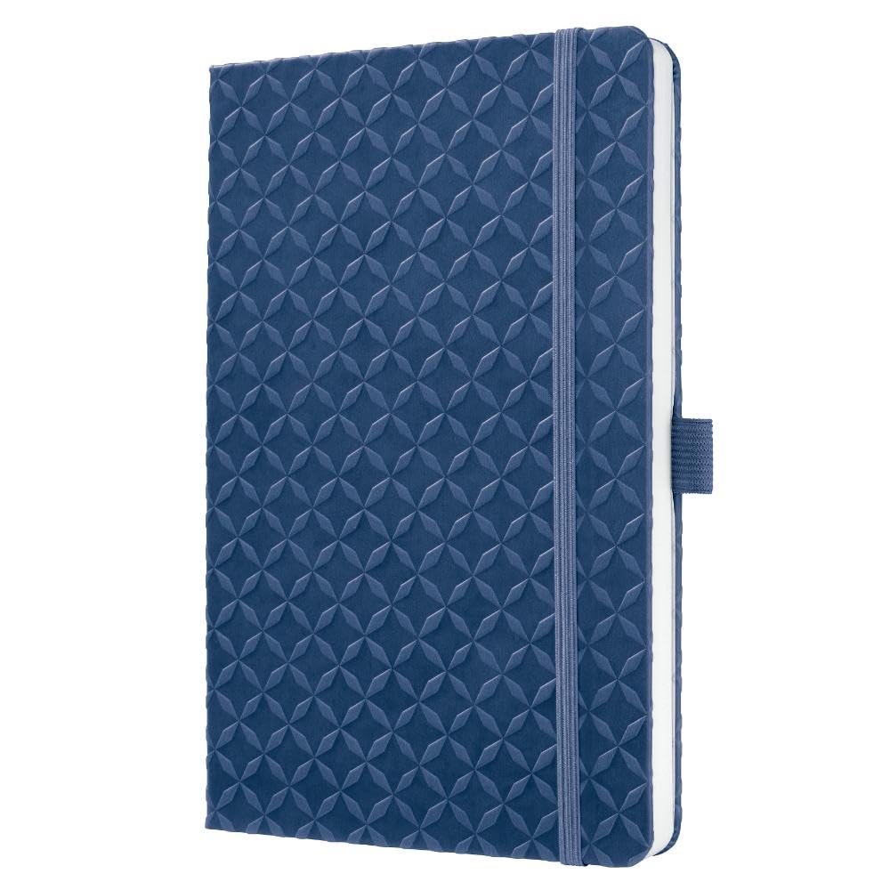 sigel-notizbuch-jolie-a5-liniert-dunkelblau-hardcover image 1