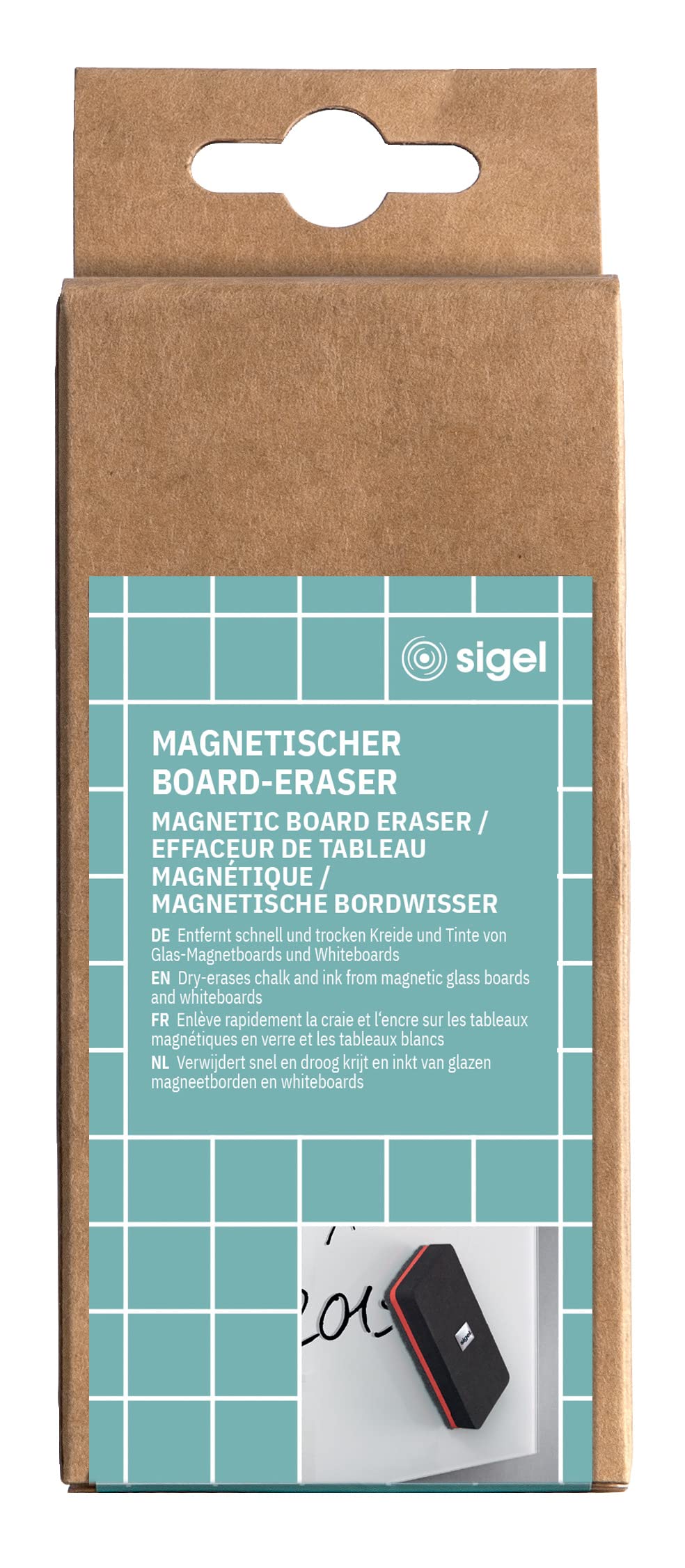 sigel-board-eraser-magnetisch-13-x-6-cm-f-r-glasboard-und-whiteboard image 7