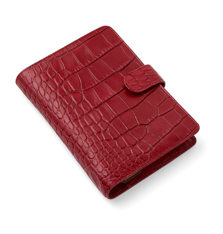 filofax-classic-croc-personal-organiser-kalbsleder-schwarz image 2