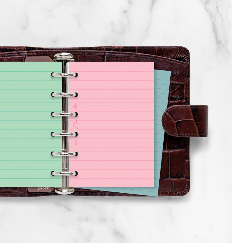 filofax-notizpapier-fashion-sortiert-liniert-pocket-30-blatt image 2