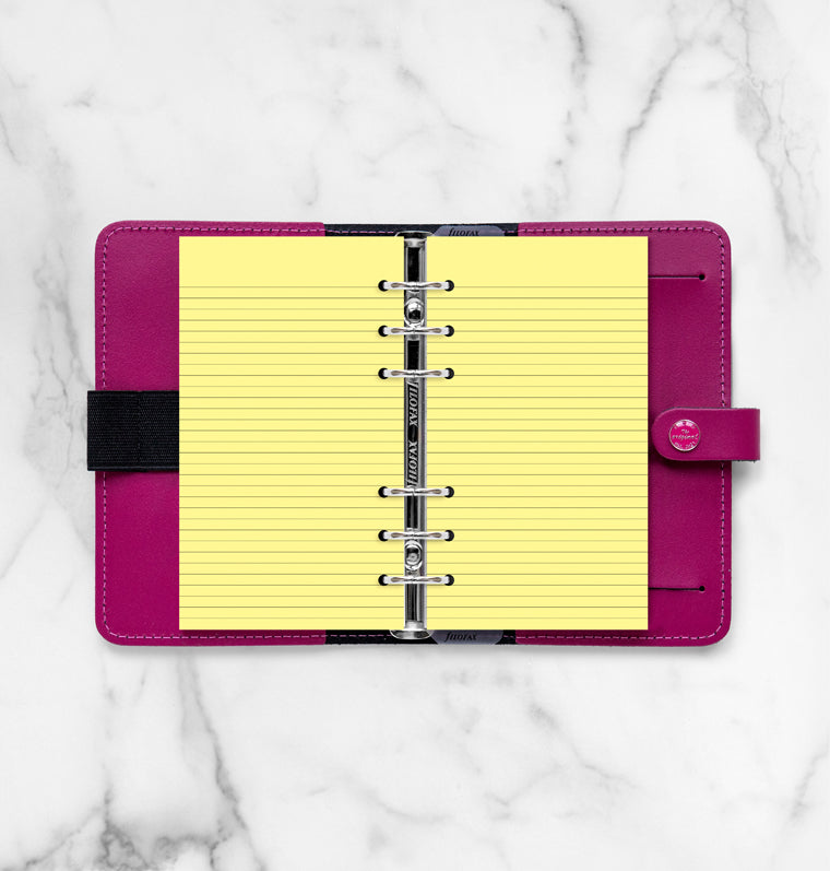 filofax-notizpapier-gelb-liniert-personal-20-blatt image 3