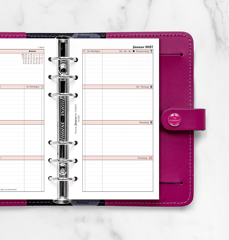 filofax-kalendereinlage-2027-personal-1-woche-2-seiten-deutsch image 2