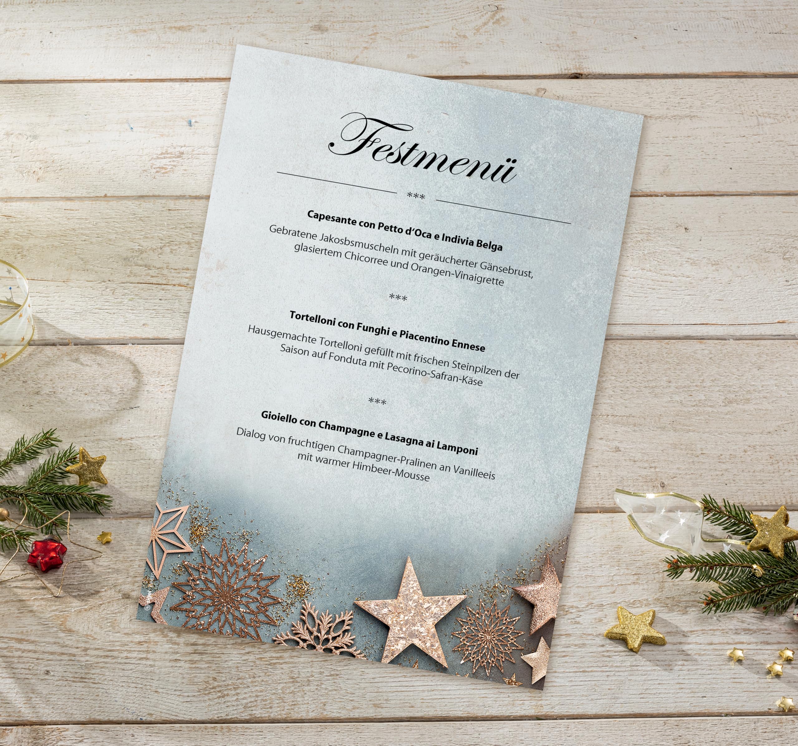 sigel-weihnachtsbriefpapier-glamorous-christmas-a4-100-blatt image 4