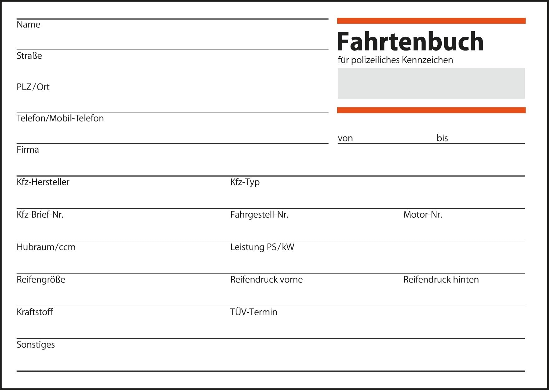 sigel-fa614-10-fahrtenbuch-f-r-pkw-a6-quer-10er-pack-80-seiten-vom-finanzamt-ane image 3