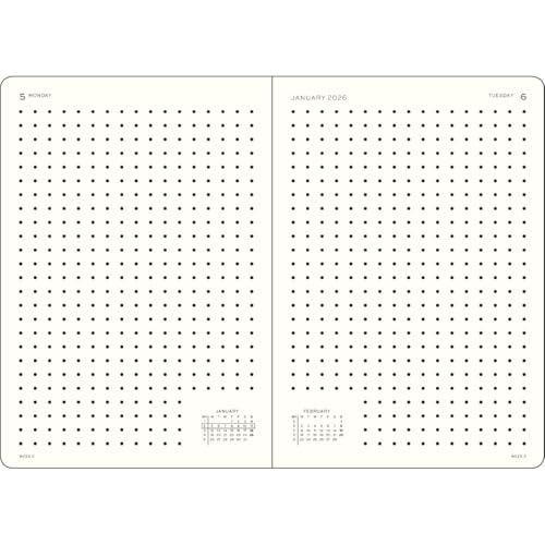 leuchtturm1917-tageskalender-2026-dotted-medium-a5-rising-sun-englisch image 6