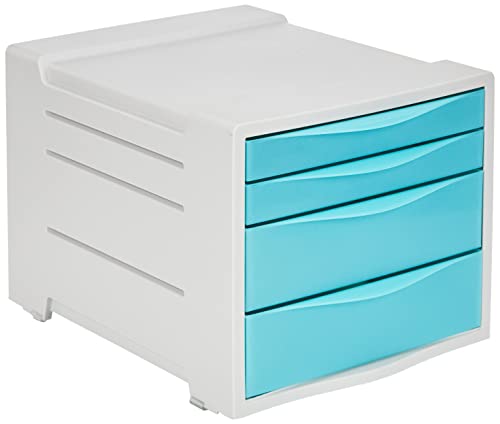 esselte-colour-breeze-schubladenset-4-teilig-blau-schreibtisch-organisator image 8