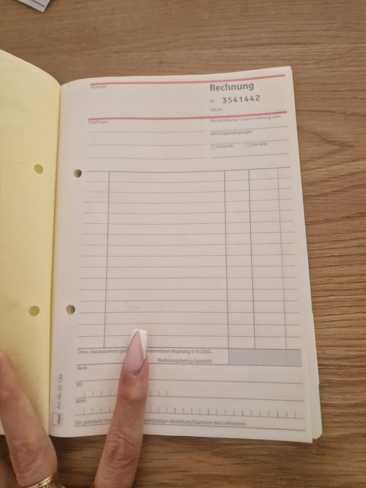 Perfekt nach §19 UStG