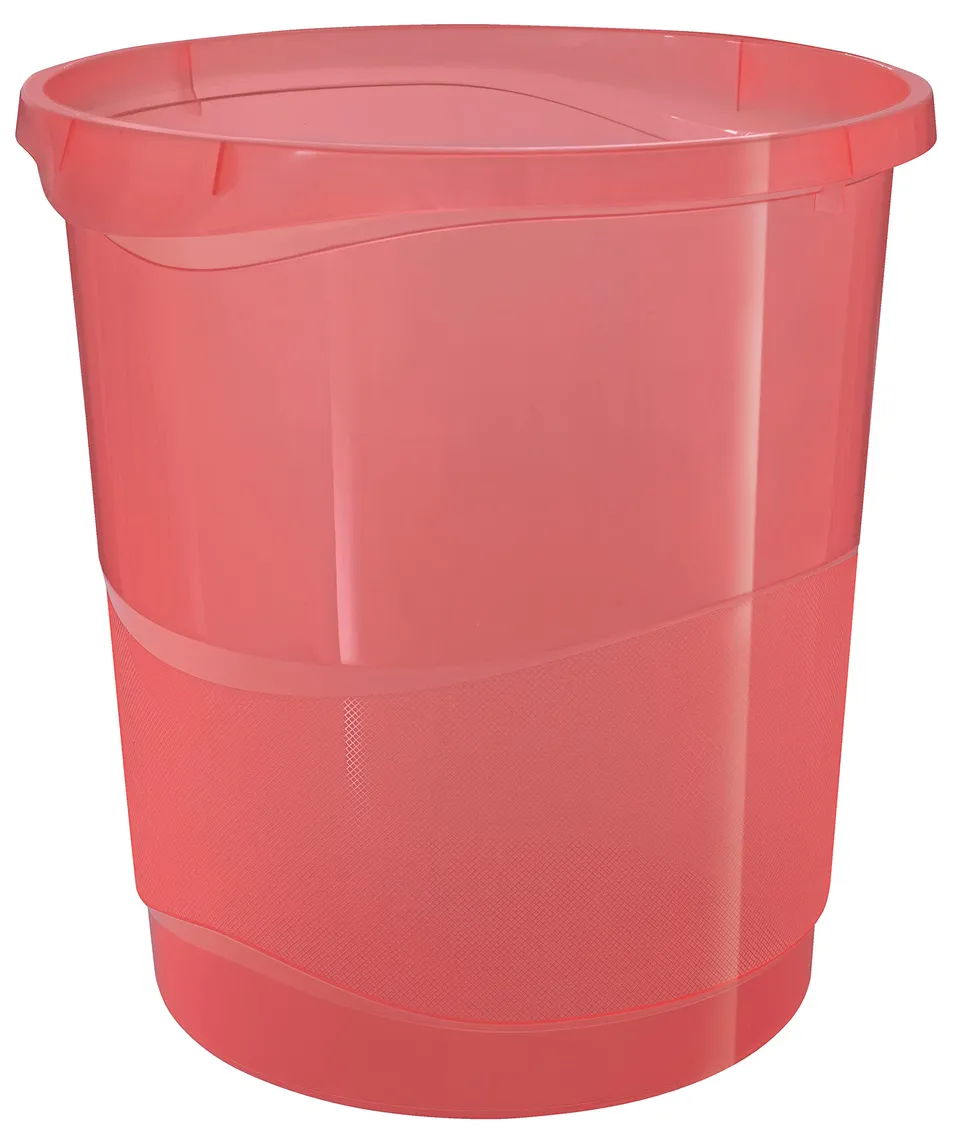 esselte-colour-breeze-papierkorb-14-liter-koralle image 1