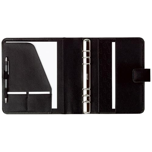 chronoplan-50103-terminplaner-a5-kunstleder-schwarz-mit-lasche image 6