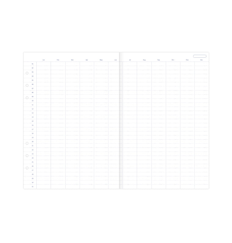filofax-clipbook-jahresplaner-undatiert-a5-sale image 4