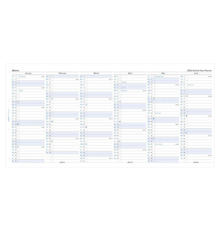filofax-jahresplaner-2026-englisch-a4-leporello-zum-ausklappen image 4